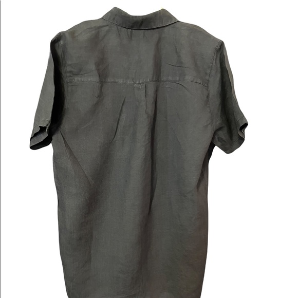 Vintage 100% Ramie (like linen) women’s blouse made in Bangladesh. - Picture 2 of 3